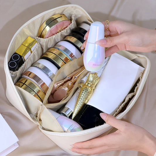 Bolsa de Cosméticos Portátil à Prova de Água – Multifuncional para Viagem