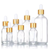 Frascos de Vidro com Conta-Gotas – Recarregáveis, 5ml a 100ml
