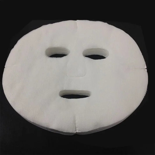 Máscaras Faciais Descartáveis de Algodão – Suaves e Higiénicas, 50 Unidades