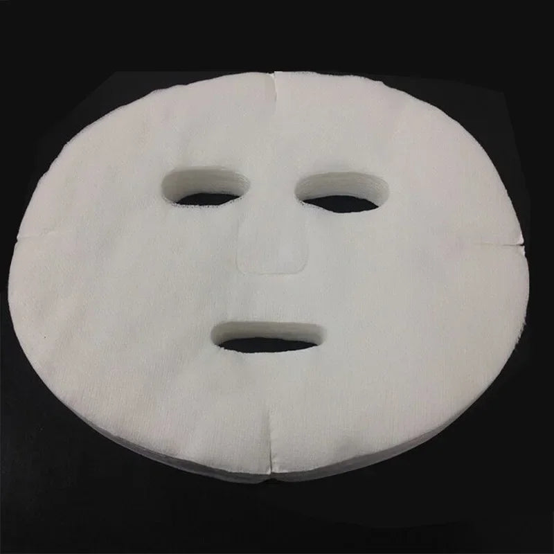 Máscaras Faciais Descartáveis de Algodão – Suaves e Higiénicas, 50 Unidades