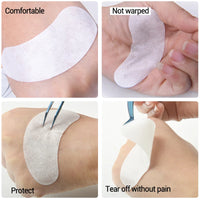 Patches de Gel para Extensão de Cílios – 100 Pares, Hidrogel Suave, Uso Profissional