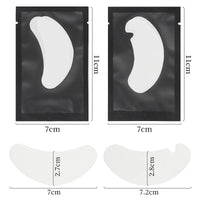 Adesivos de Gel para Extensão de Cílios – 50 a 500 Pares, Uso Profissional