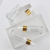 Frascos de Vidro com Conta-Gotas – Recarregáveis, 5ml a 100ml