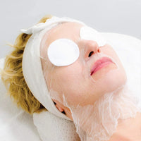 Folhas de Máscara Facial DIY – Gaze Ultra-Fina Descartável para Spa em Casa (50/100 un.)