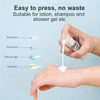 Kit de Viagem 4 em 1 Recarregável 50ml – Anti-Vazamento, Spray, Loção e Bomba (Aprovado para Avião)