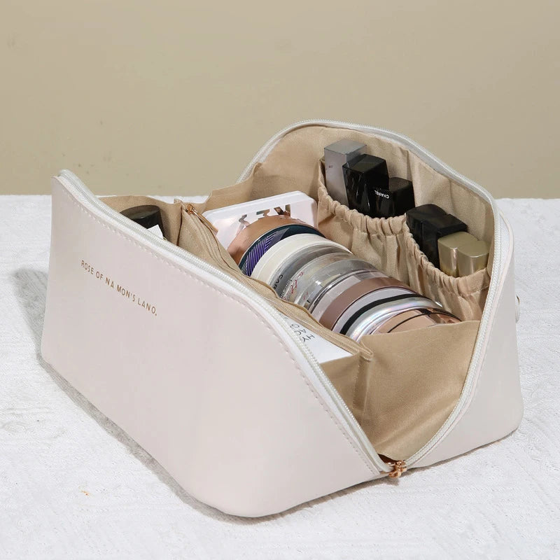 Bolsa de Cosméticos Portátil à Prova de Água – Multifuncional para Viagem
